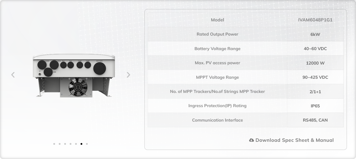 Felicity Inverter | IVAM6048P1G1